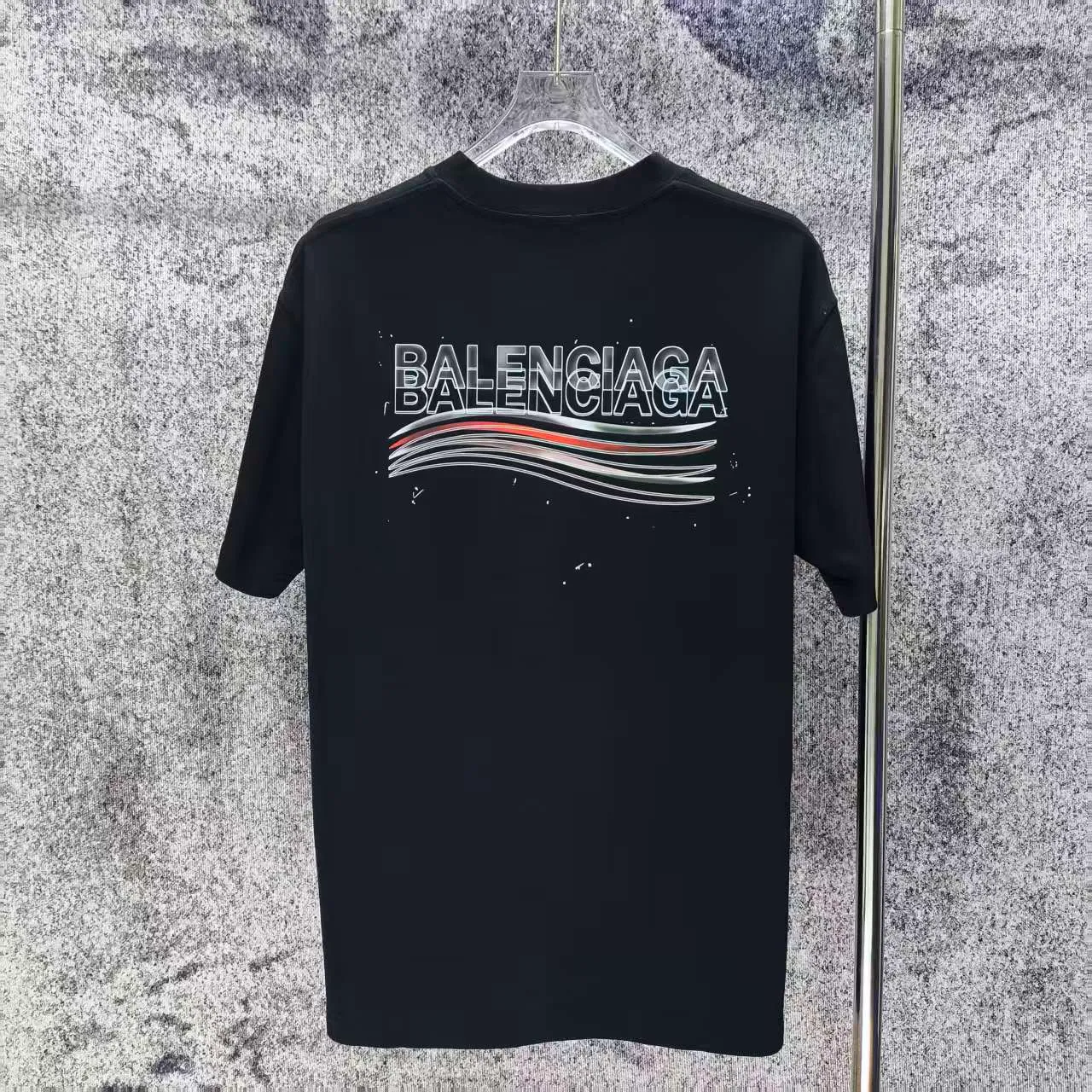 Bal* 2026 New Arrival logo t Same Style Size S M L XL XXL Black White